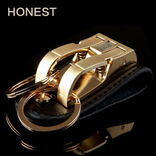 honest百诚高档汽车锌合金钥匙扣