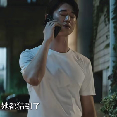 白色圆领套头短袖简约纯棉T恤