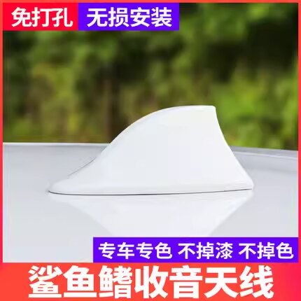 适用于雪佛兰爱唯欧2021款科沃兹秋叶棕汽车改装鲨鱼鳍收音机天线