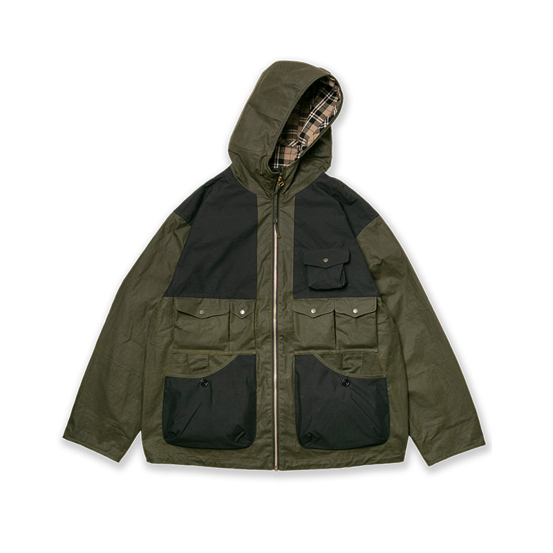 TACITURNLI HEAD PARKA 油蜡防水海德连帽帕克风衣