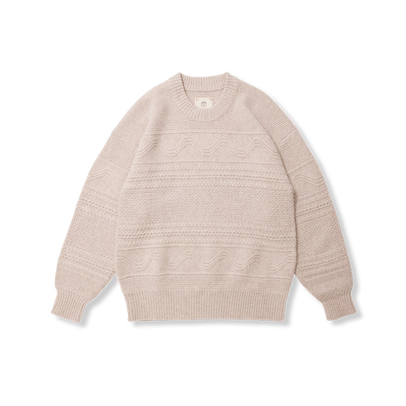 TACITURNLI FISHERMAN SWEATER 英国羊仔毛渔夫毛衣