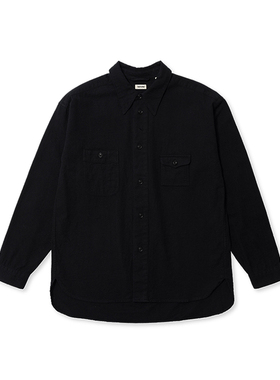 TACITURNLI F.P. SHIRT 棉麻经典款叠袋衬衣