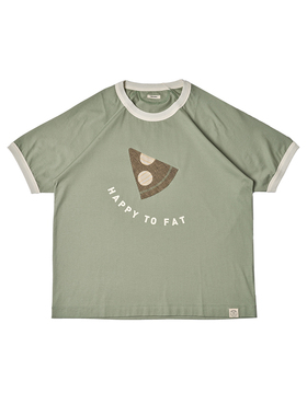 FAT TEE 皮玛棉高热量T恤