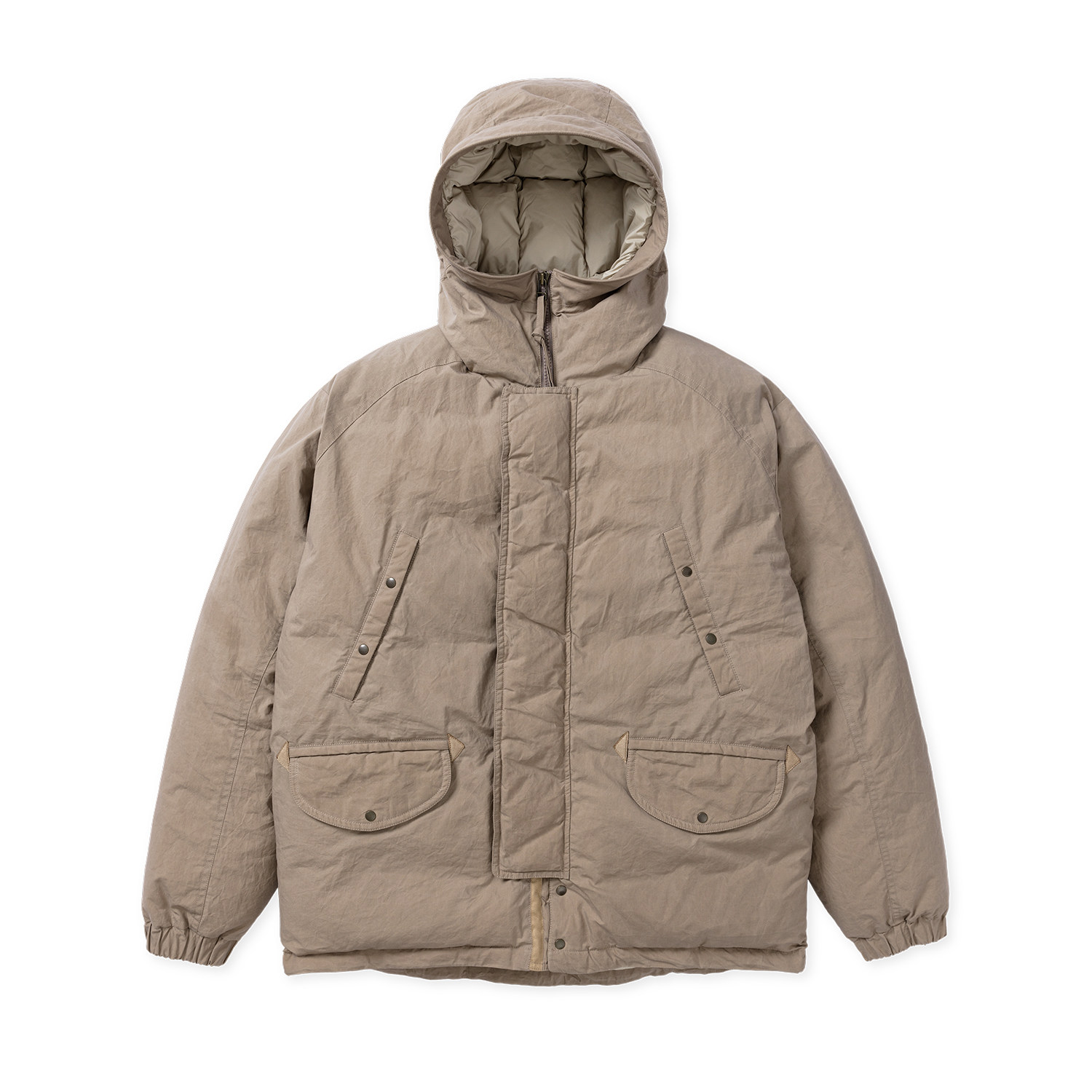 TACITURNLI WAX COTTON MARS DOWN COAT 油蜡马尔斯羽绒服