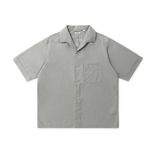 TACITURNLI PIMA SHARK T-SHIRT 皮马棉鲨鱼领短袖衬衣