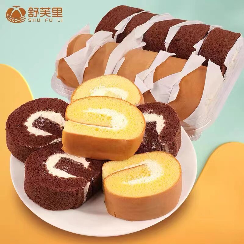 舒芙里原味伯爵瑞士卷蛋糕卷早餐食品即食面包休闲好吃零食顺丰高性价比高么？