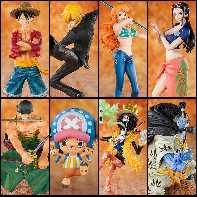 乔巴乌索普布鲁克甚平草帽团手办