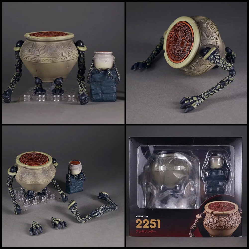 粘土艾尔登法环 2251# 亚历山大 壶哥  可动公仔摆件盒装手办彩盒