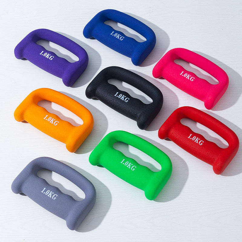 拳击哑铃戈洛夫金空击HIT耐力家用训练负重健身跑步铁拳击小哑铃