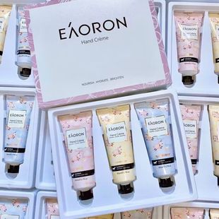 补水男女秋冬便携小巧随身3支 eaoron护手霜礼套盒绵羊油滋润保湿