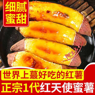 正宗红天使蜜薯日本高端烤红薯番薯地瓜赤炎黄心地瓜新鲜农家红芋