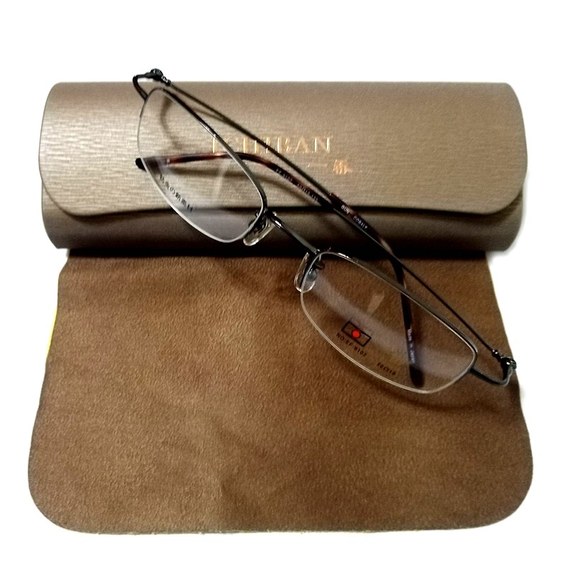 热销一番眼镜架商务半框近视眼镜