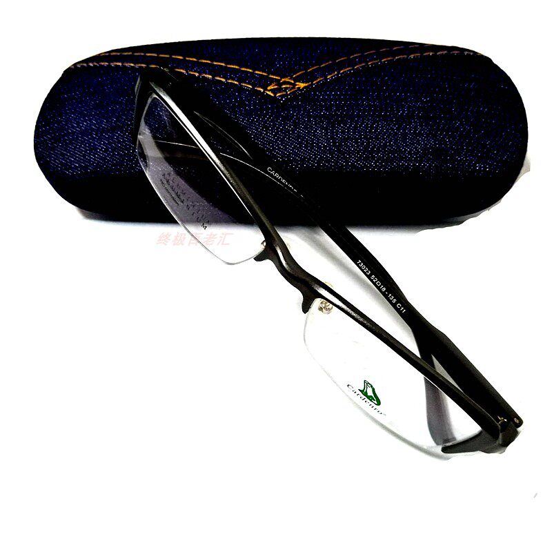 卡丹路镜架 近视眼镜框 卡丹路眼镜男款眼镜 73023 c11半框眼镜框