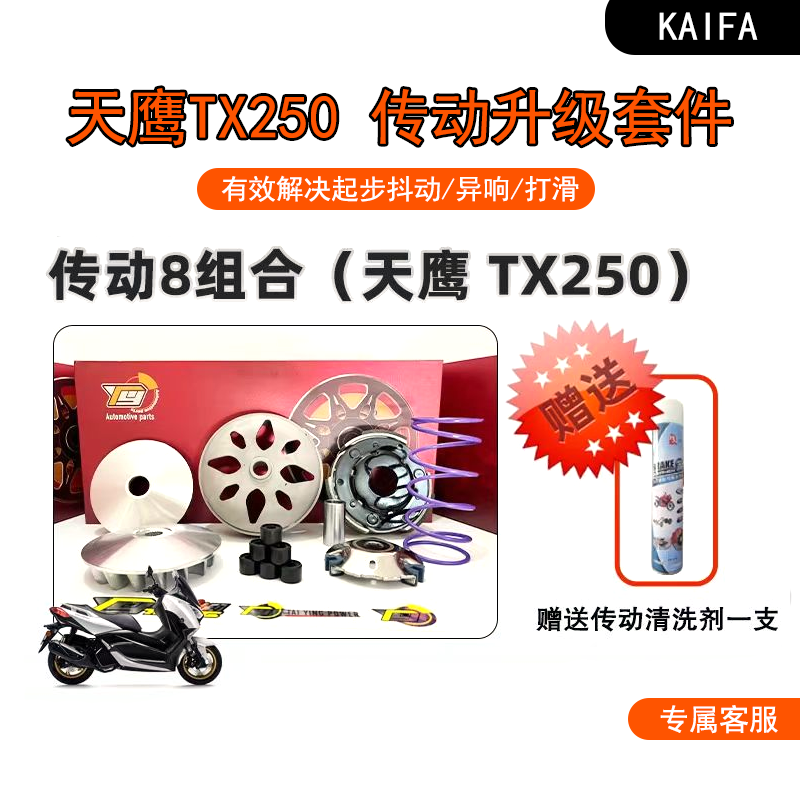 台研动力天鹰TX250传动升级套件