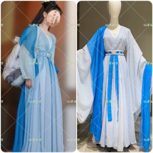 沉香如屑杨紫颜淡同款古装汉服影视剧仙女裙舞台演出服表演服舞蹈