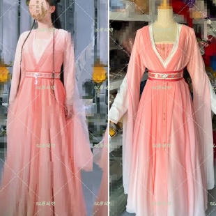 沉香如屑杨紫颜淡同款古装汉服影视剧仙女裙舞台演出服表演服舞蹈