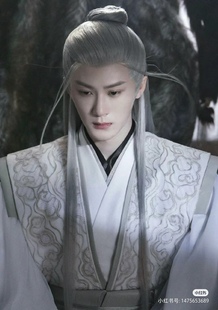 长相思相柳同款古装汉服白色绣花侠士白衣少年相柳cos服影视剧