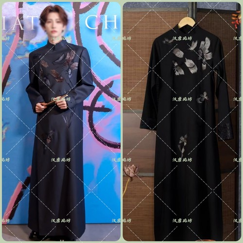 明星同款古装民国风长衫少爷留洋公子景区古镇剧本杀男NPC演出服