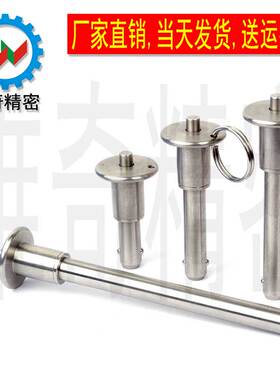 BLPB 插销 快卸销 快锁插销 球头锁紧销 VCN110 直径10 全不锈钢