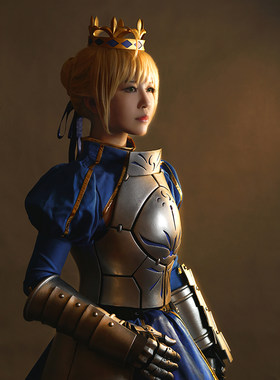 【大公道具】 FATE GO SABER 盔甲 cos道具 定做