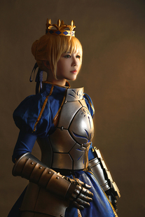 【大公道具】 FATE GO SABER 盔甲 cos道具 定做