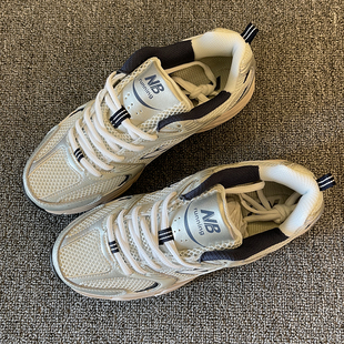 运动鞋男鞋老爹鞋530女鞋春夏季厚底百搭休闲透气网面跑步鞋正品