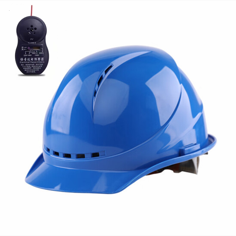 近电预警安全帽YJ-AM-3透气欧式安全帽A3F工程塑料头盔绝缘安全帽