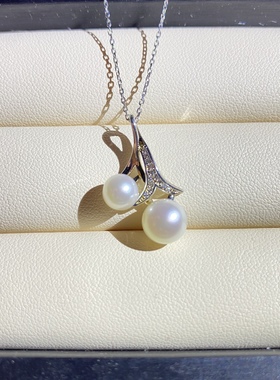 胖姐手作巴洛克珍珠女镀金项链