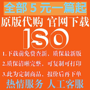 ISO 国际标准化组织 专业 外文 英文 标准 翻译 中文服务人工翻译