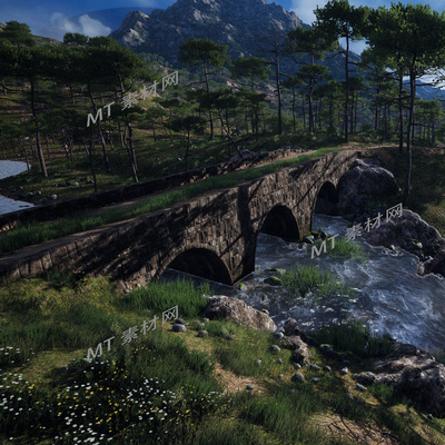 UE5.0自然写实中海海岸环境