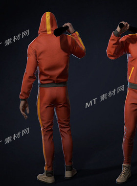 UE5虚幻5次世代恐怖分子人偶套装人物角色动画模型Gang Character