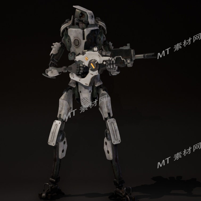 UE5虚幻5次世代科幻赛博朋克机器人角色动画模型Etasphera22