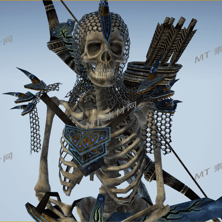SkeletonArmyUE5.0动画模型怪物