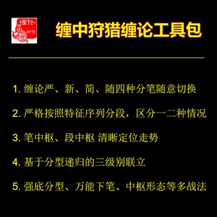 缠中狩猎缠论工具包 缠中说禅分笔分段中枢缠论划线