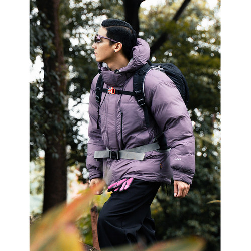 连帽加厚外套面包服棉衣