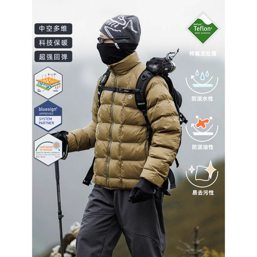 OW线上商店户外宽松保暖棉服外套