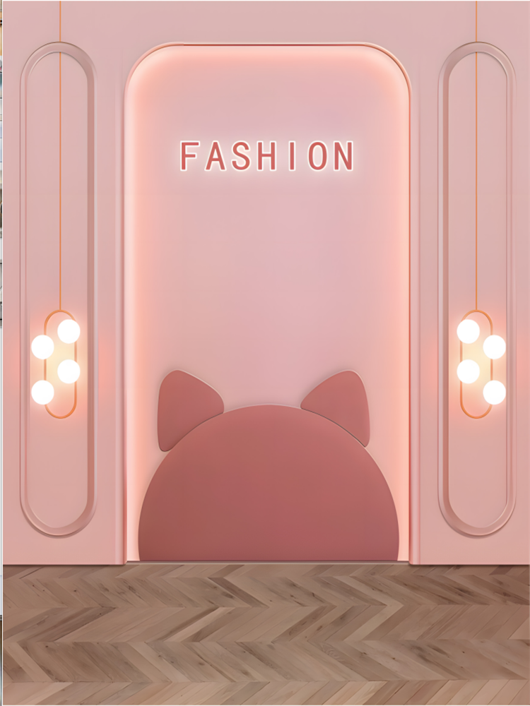 乐儿宝贝直播背景布厂家直销