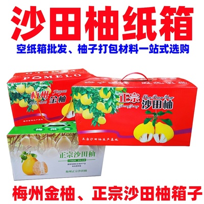 通用沙田柚梅州金柚专用纸箱礼盒