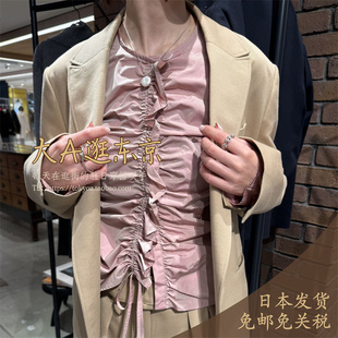 大A逛东京Bacca日本代购 巴洛克简约不规则珍珠吊坠项链