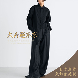 VIP6折大A逛东京Edition日本代购 腰带羊毛混西装休闲裤2色日本制