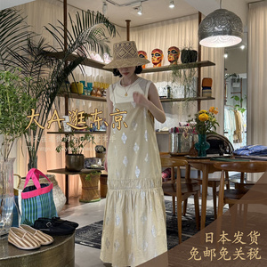 大A逛东京ne quittez pas日本代购 吊带连衣裙3色