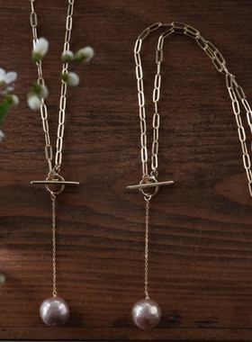 时尚百搭14K镀金南洋黑珍珠系列