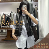 2色日本制 衬衫 VIP5折大A逛东京Bacca日本代购 100％真丝立领长袖