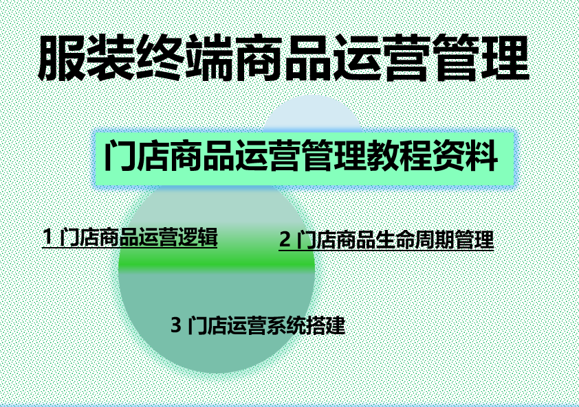 门店商品运营管理提升店铺商品运营