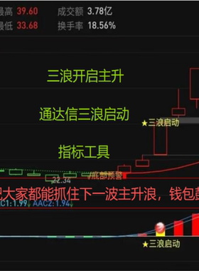 三浪开启主升，通达信三浪启动指标工具