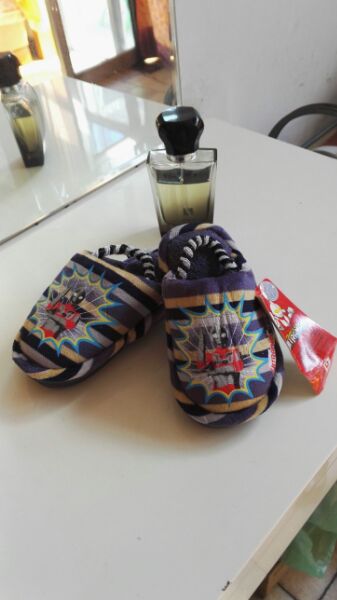 Chaussons enfants en suède - Ref 1020374 Image 4
