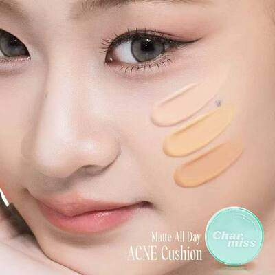 泰国本土进口Charmiss气垫遮瑕持久保湿水光肌自然清透轻薄裸妆感