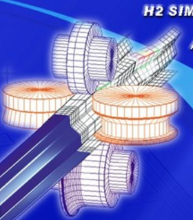 copra辊花图轧辊设计冷弯设计成型机放卷校平牌坊墙板式型塑性