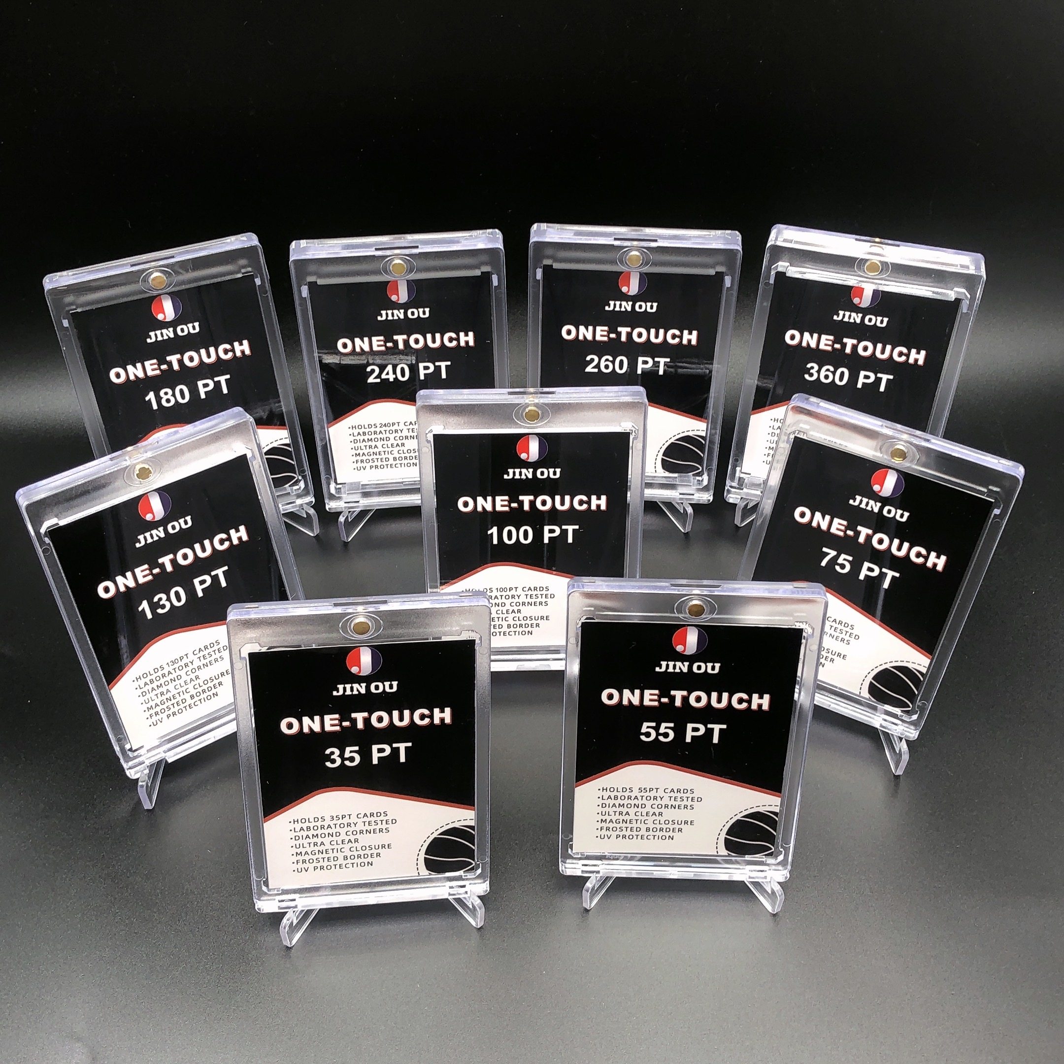 卡砖 35PT- 360PT覆膜强磁防UV 球星卡砖出口品质 金瓯工厂直售属于什么档次？