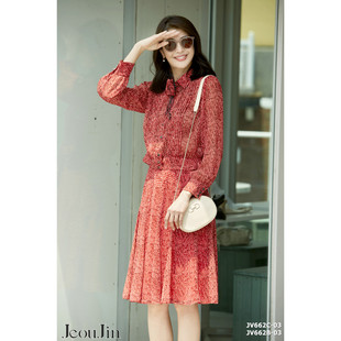 新款 女装 高腰半身裙 久景 1980 修身 秋冬 时尚 jeoujin JV662B